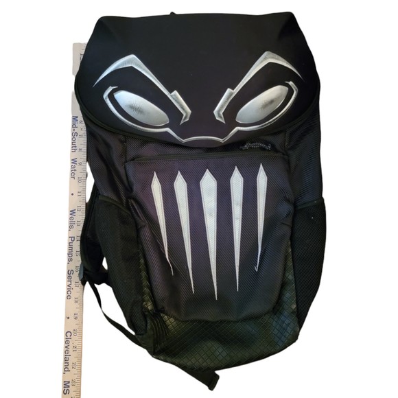Disney Marvel Black Panther Design Exclusive‎ 17 Inch Backpack Rucksack Bag - Picture 3 of 9